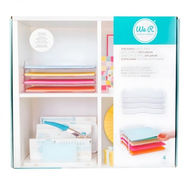 Organizador de Papel Multiusos de Acrílico We R | 660476