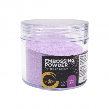 Polvo para Embossing Luster Color Violeta Opaco 1 OZ | 868002