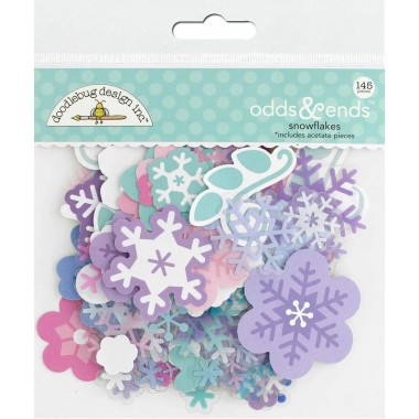 Recortes Odds & Ends Snowflakes Doodlebug |6533