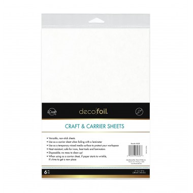 Transfer Bifaz Pre-Doblado Deco Foil 8.5x11´´ 6 piezas | 5628