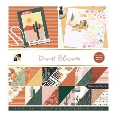 Papel Scrapbook Desert Blossom 36 Pzs | 34011954