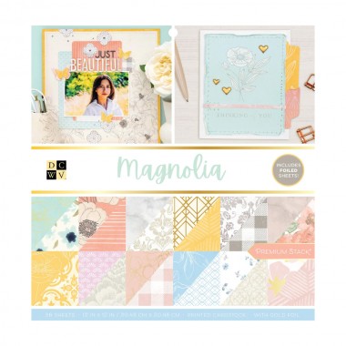 Papel Scrapbook Magnolia 36 Hojas | 34011958