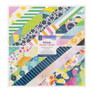 Papel Doble Cara 12x12´´ Vicki Boutin Sweet Rush 48PZ | 34003902