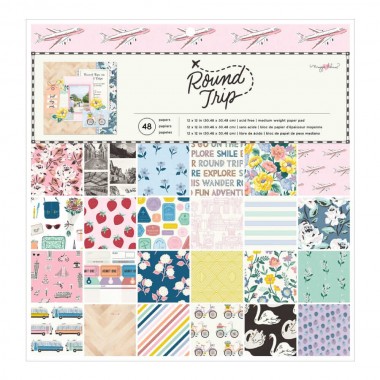 Papel Una Cara 12x12´´ Maggie Holmes Round Trip 48PZ | 34013591