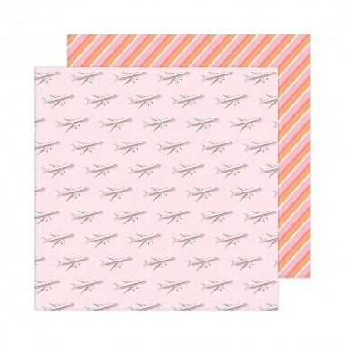 Papel Doble Cara Departure 12x12´´ Maggie Holmes Round Trip 34013585