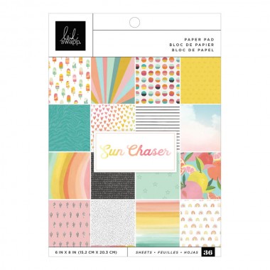 Papel Una Cara Sun Chaser 6X8.5´´ Heidi swapp 36 PZ | 315775