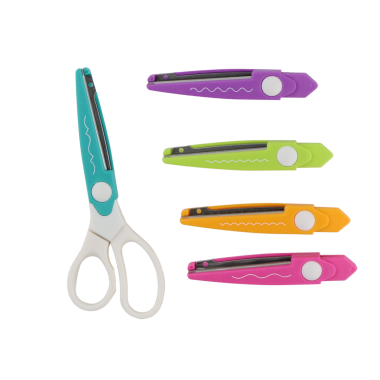 SET DE TIJERAS PARA MANUALIDADES QUELLI