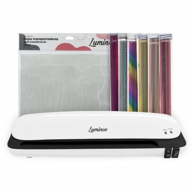Paquete Laminadora Lideart 13" + Foil RL (Reactivo a tinta laser)