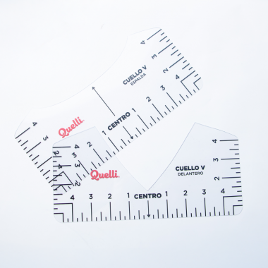 REGLA PARA PLAYERA QUELLI 8 PZAS