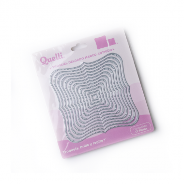 TROQUEL DELGADO MARCO ANTIGUO 12 PZA QUELLI