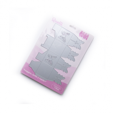 TROQUEL DELGADO CAJA CON MARIPOSA QUELLI