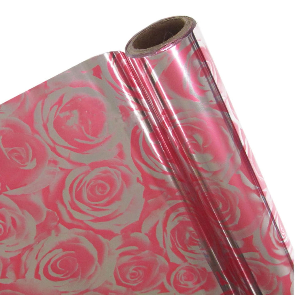 Papel Foil Luminos Holográficos Rosas Pastel