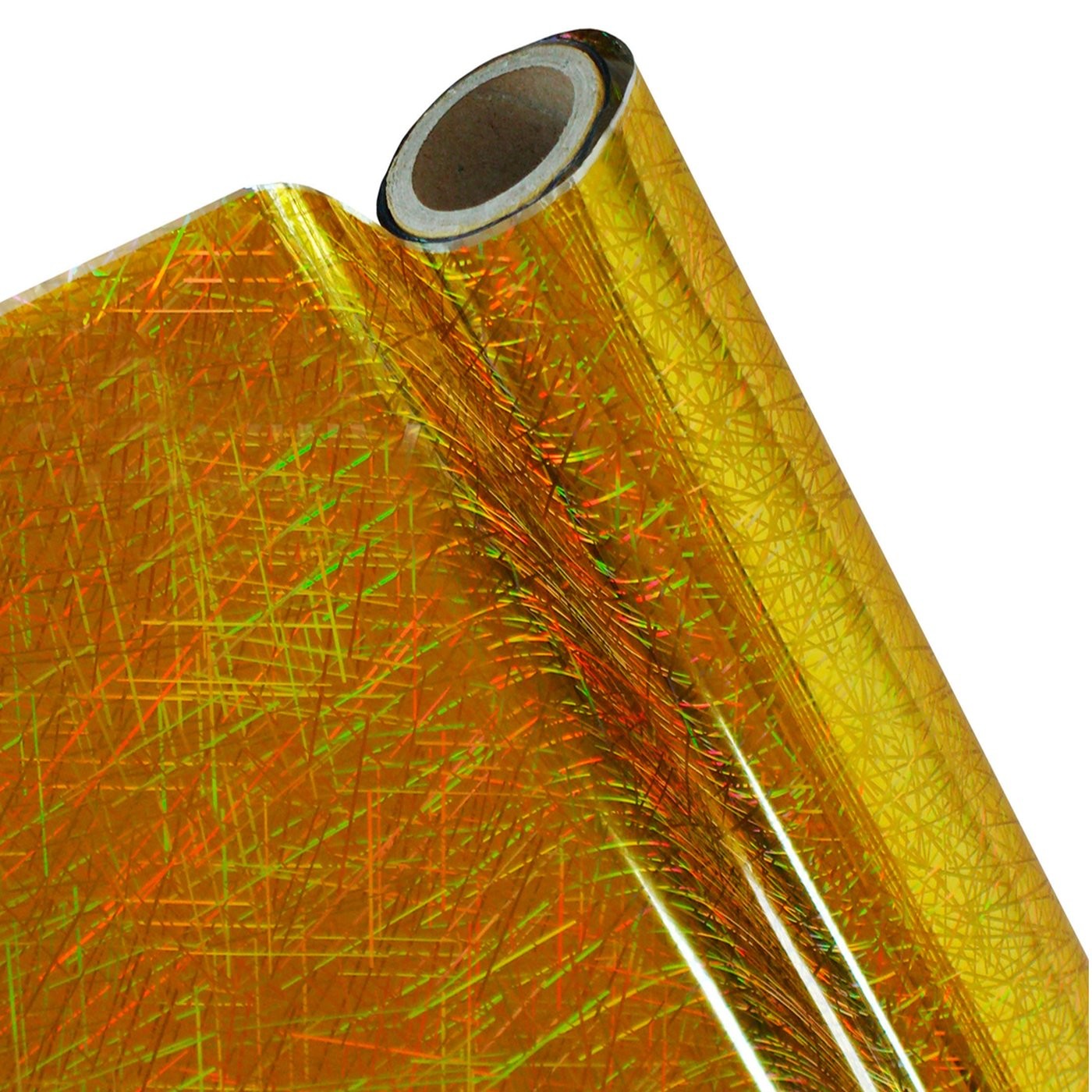 Papel Foil Luminos Holográficos Confetti Oro