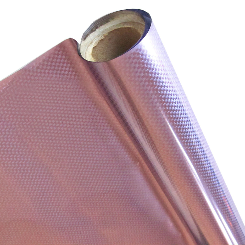 Papel Foil Luminos Holográficos Fibra Carbón Lila