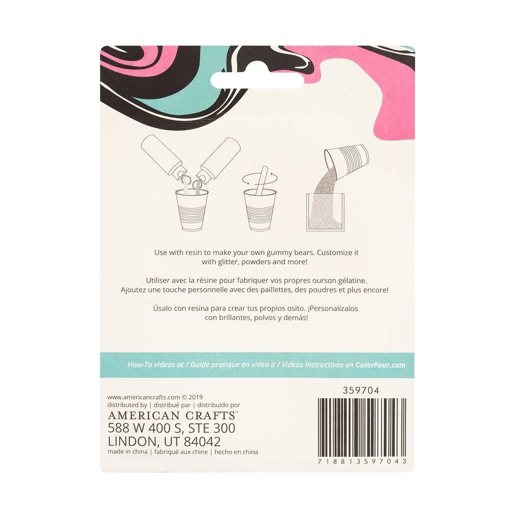 Molde para resina osito de goma Color Pour | 359704