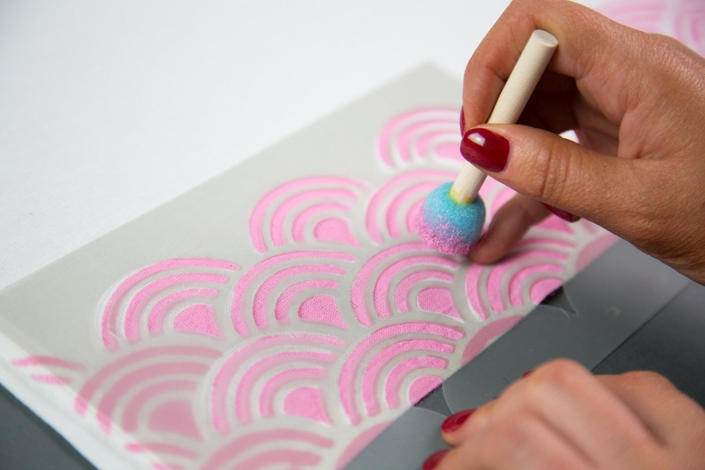 Hojas de Material Stencil Adhesivas Silhouette