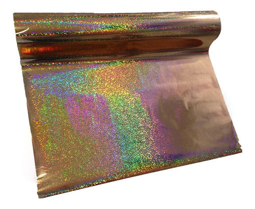 Papel Foil Luminos Holográficos Sparkle Cobre