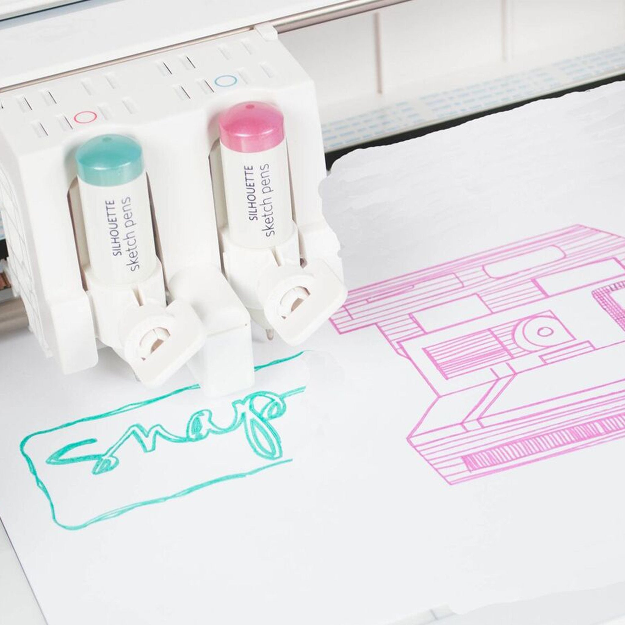 Kit de Plumas Glitter para Plotter Silhouette