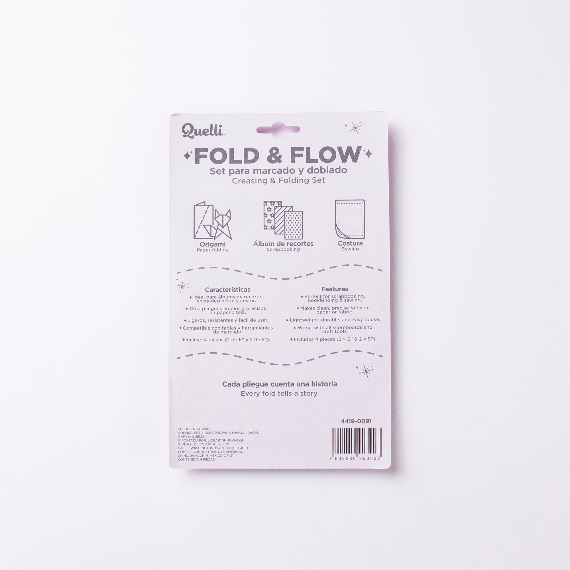 SET PARA MARCADO Y DOBLADO QUELLI 4 PIEZAS