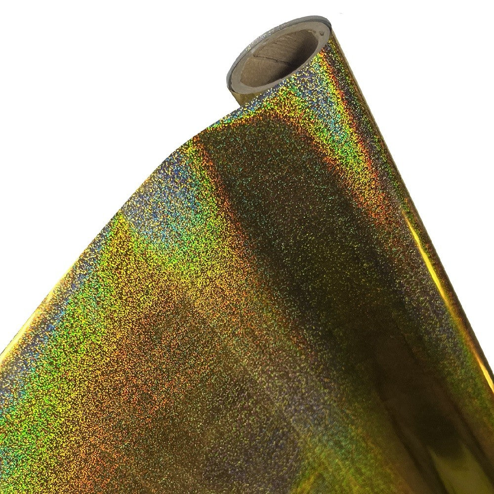 Papel Foil Luminos Holográficos Pixie Dust Oro