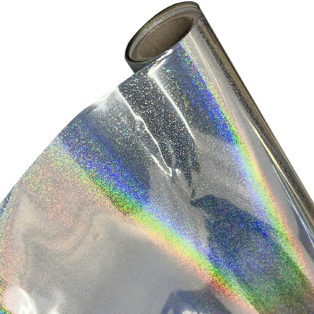 Papel Foil Luminos Holográficos Pixie Dust Plata