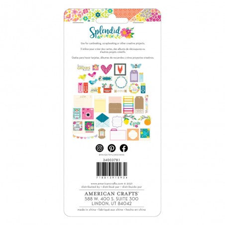 Adornos para Scrapbook 40pz | 34003781