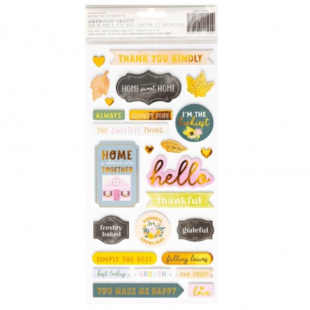 Stickers Dimensionales C/foil Cobre Best Today | 34013786