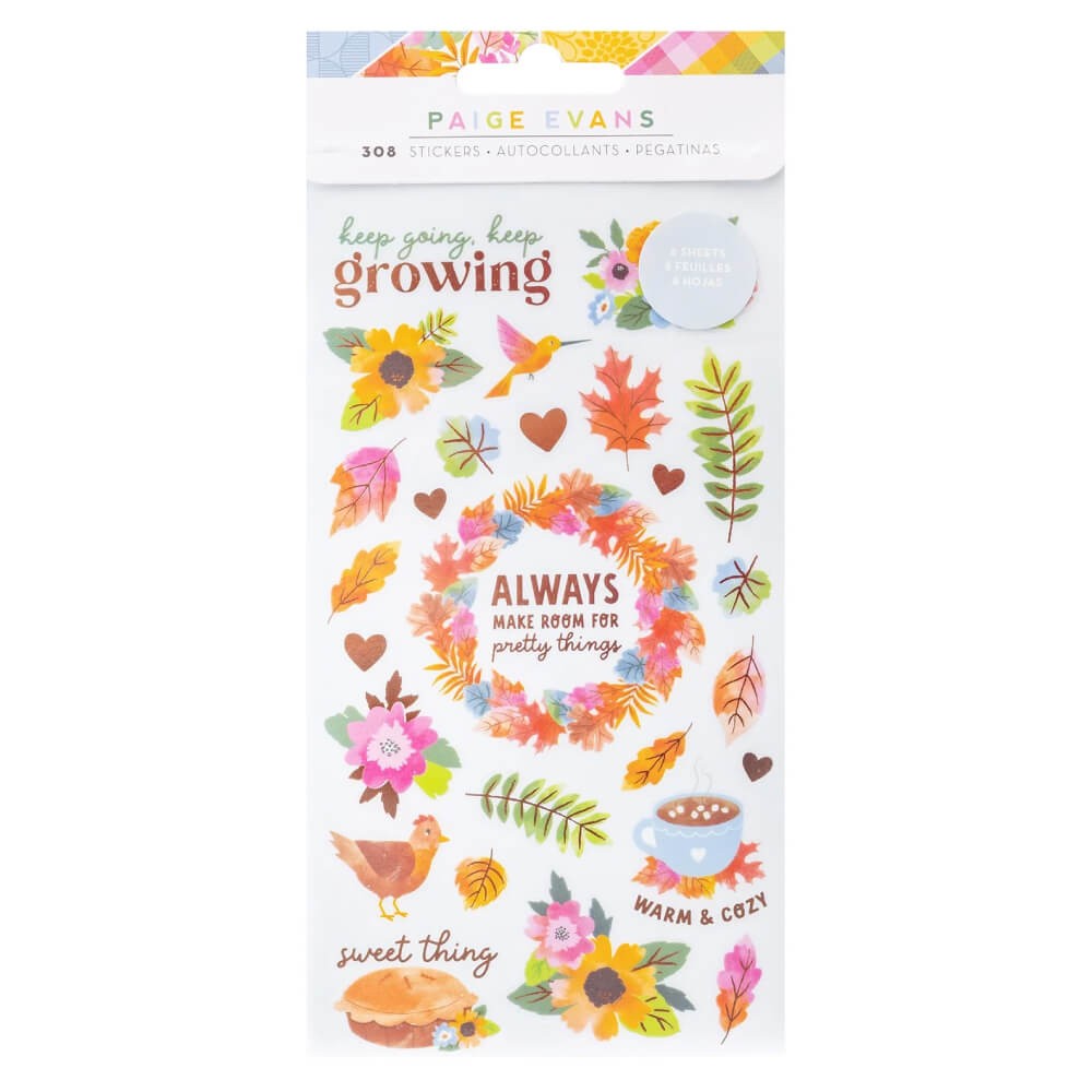 Libro Stickers Paige Evans Garden C/foil Cobre | 34013789