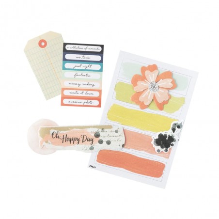 Pack Vicki Boutin Piezas De Papel Y Stickers Washi 200pz | 34013951