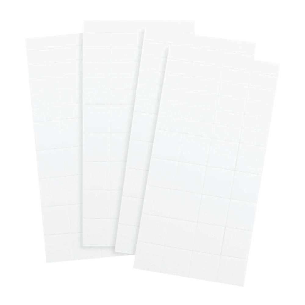 Pestañas De Espuma Adhesiva Dimensional Blanca | 60000326