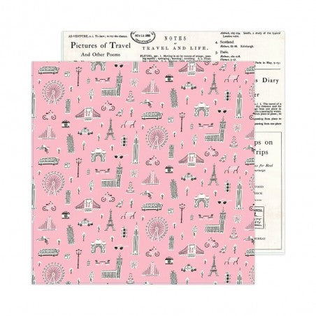 Papel Doble Cara Adventure 12x12´´ Maggie Holmes Round Trip | 34013649