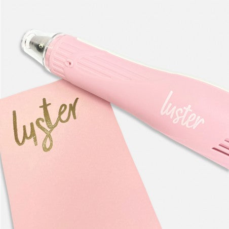 Pistola De Calor Para Relieve Bi-color Rosa Luster