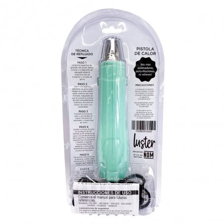 Pistola De Calor Para Relieve Bi-color Menta Luster