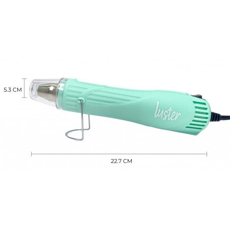 Pistola De Calor Para Relieve Bi-color Menta Luster
