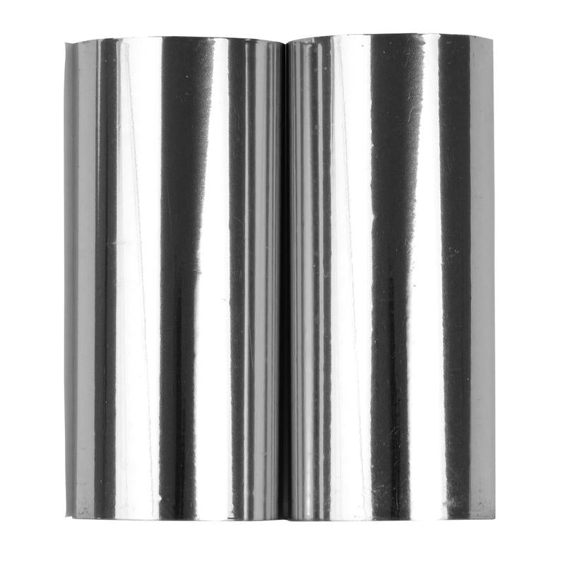 Set De Papel Foil 2 Rollos Plata 3 Pulg X 33 Pies Silhouette | FOIL-TRANS