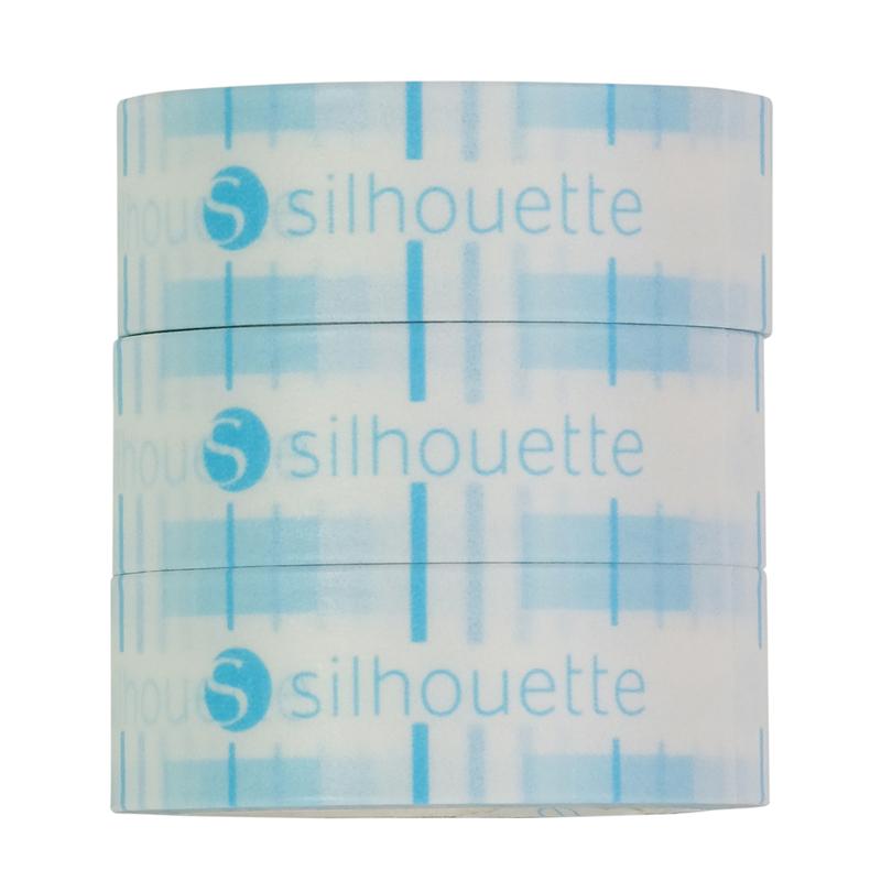 Set De Cintas Adhesivas 3pz 0.6in X 20 Ft Silhouette | MASKING-TAPE-01