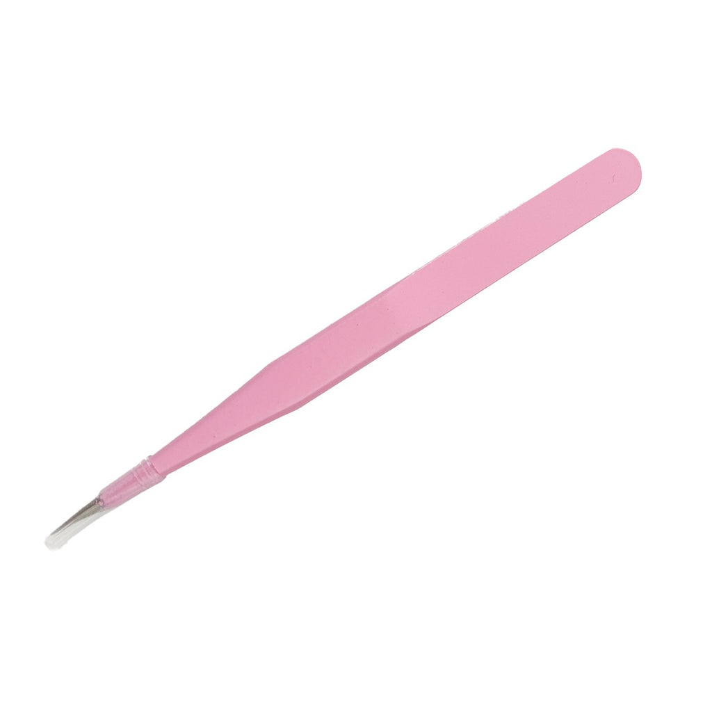 Pinza para depilación rosa