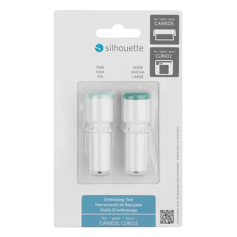 Set De Herramientas 2pz Repujado Fina Y Ancha Silhouette | SILH-TOOL-EMB-SET