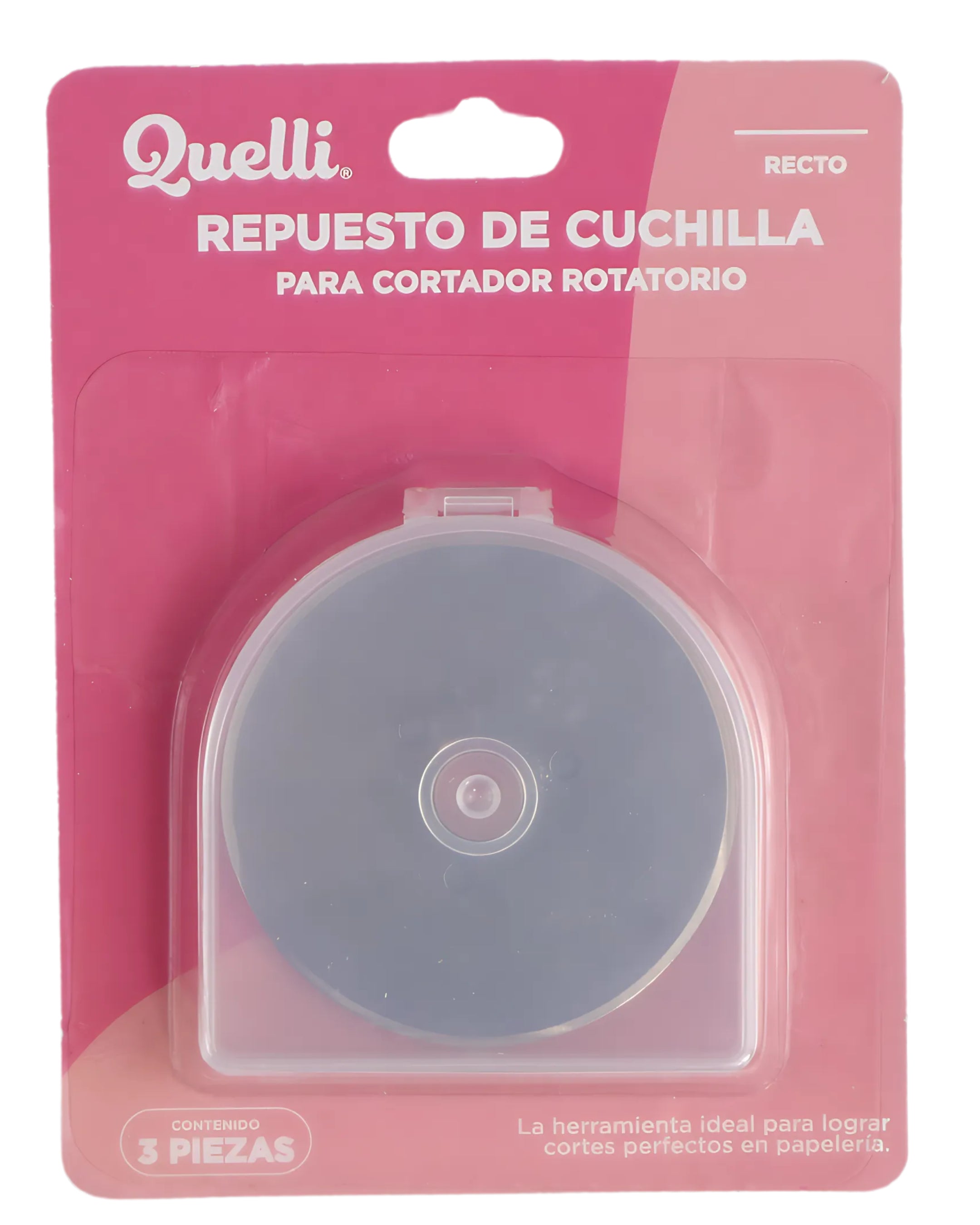 REPUESTOS P/CORTADOR ROTATORIO RECTO 3PZA QUELLI
