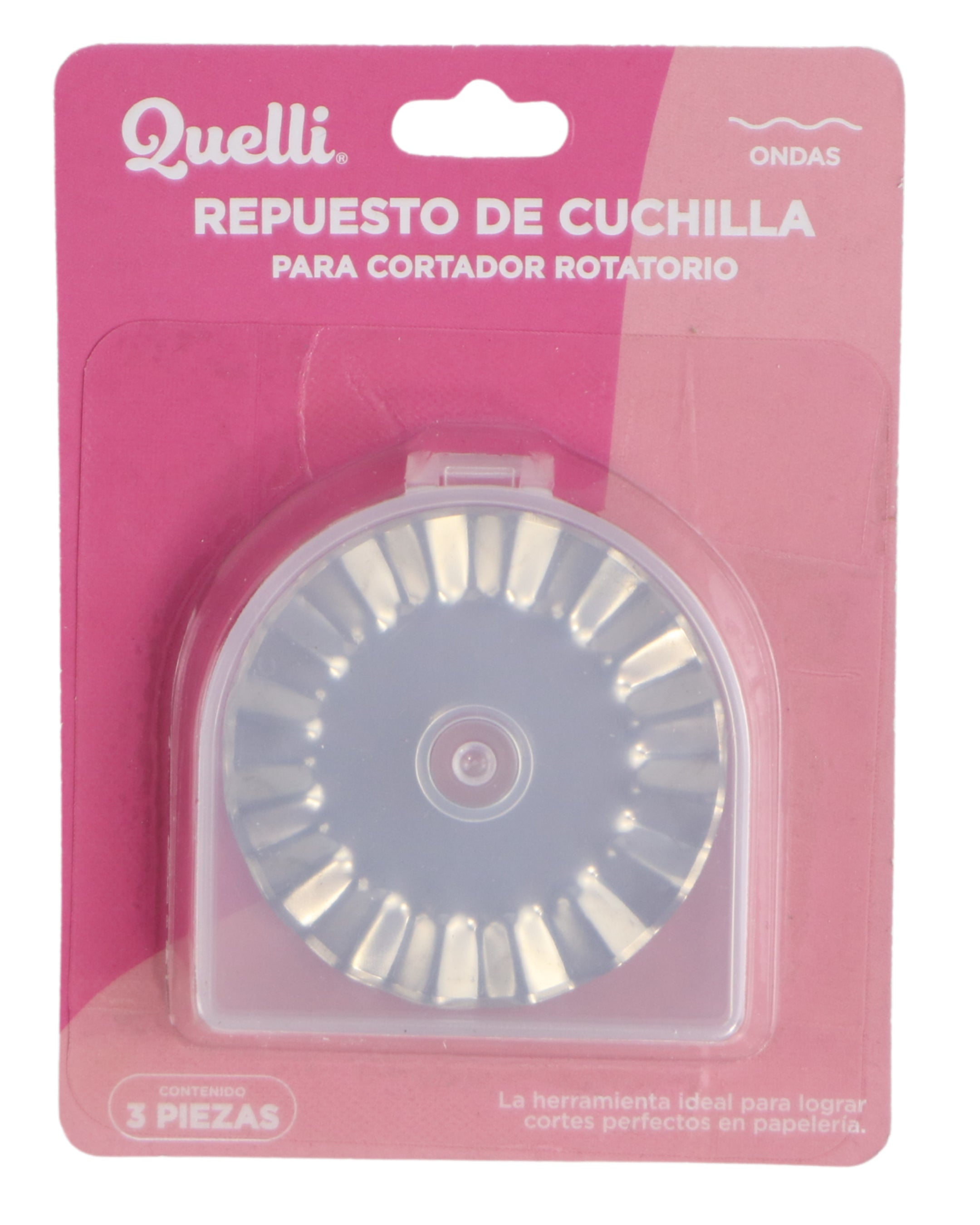 REPUESTOS P/CORTADOR ROTATORIO ONDAS 3PZA QUELLI