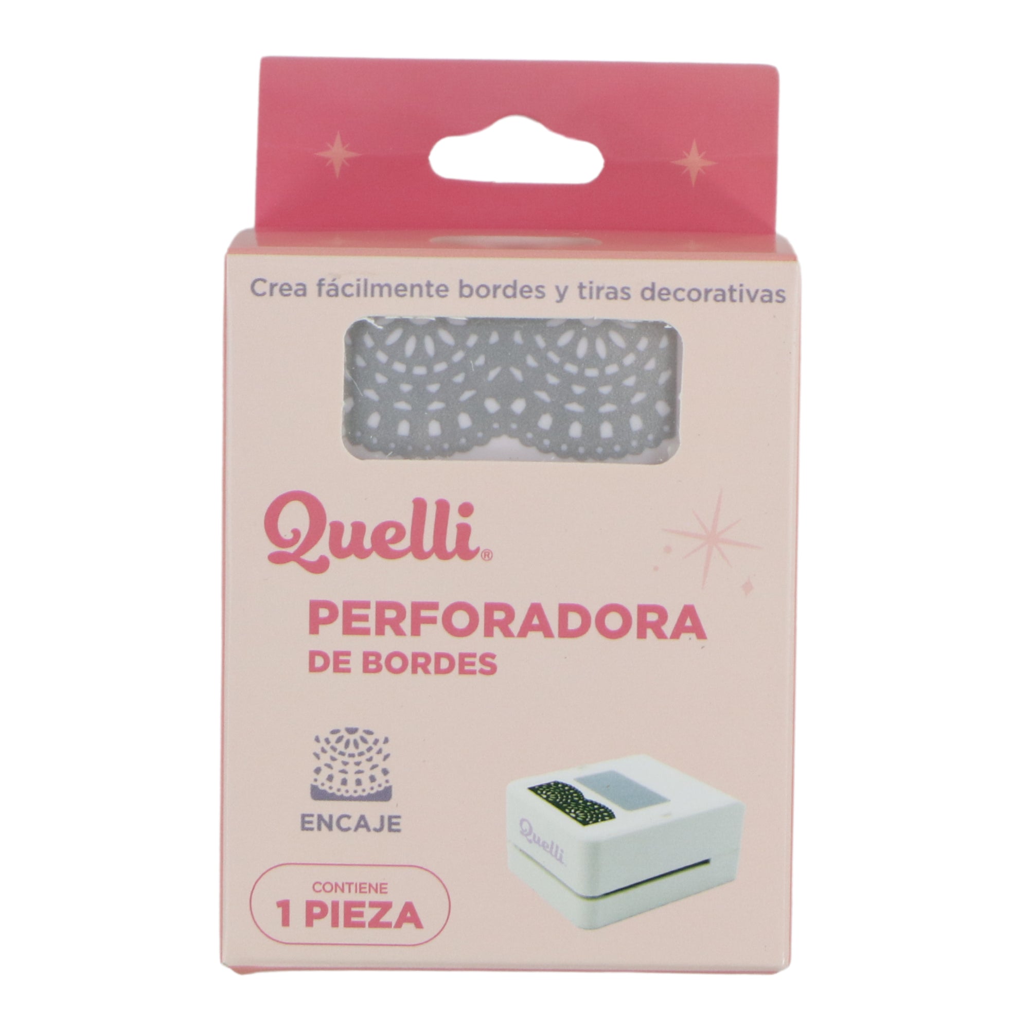 PERFORADORA DE BORDES INTERCAMBIABLE ENCAJE QUELLI