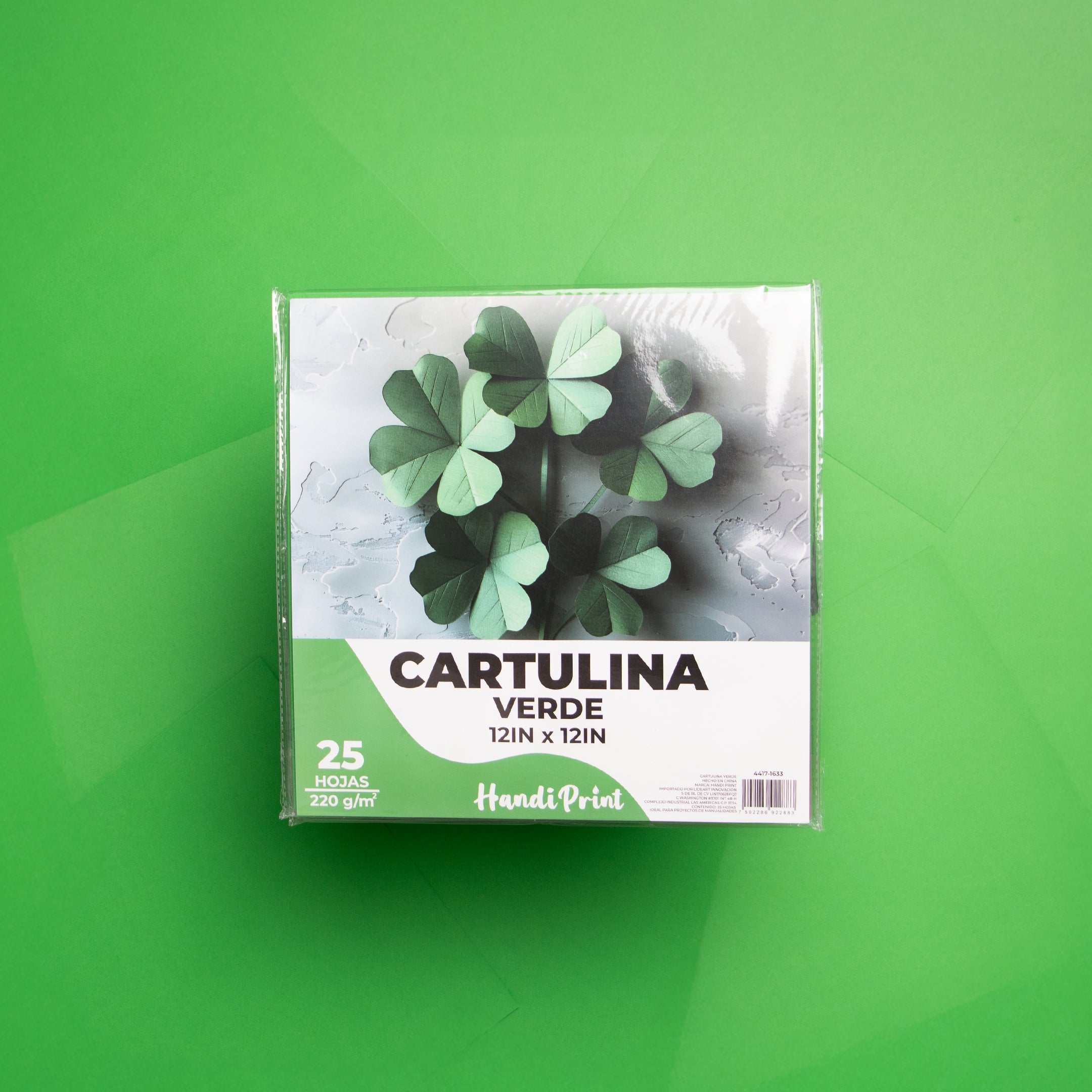 Paquete De Cartulinas 12x12" 25 Pza Handi Print