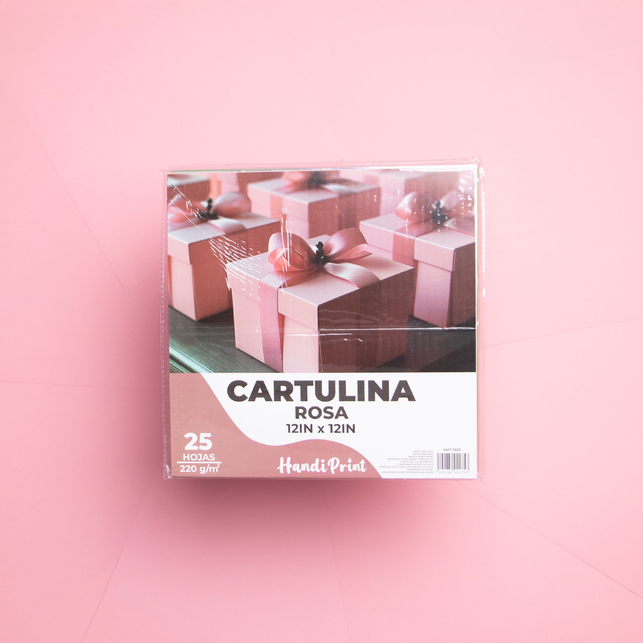 Paquete De Cartulinas 12x12" 25 Pza Handi Print