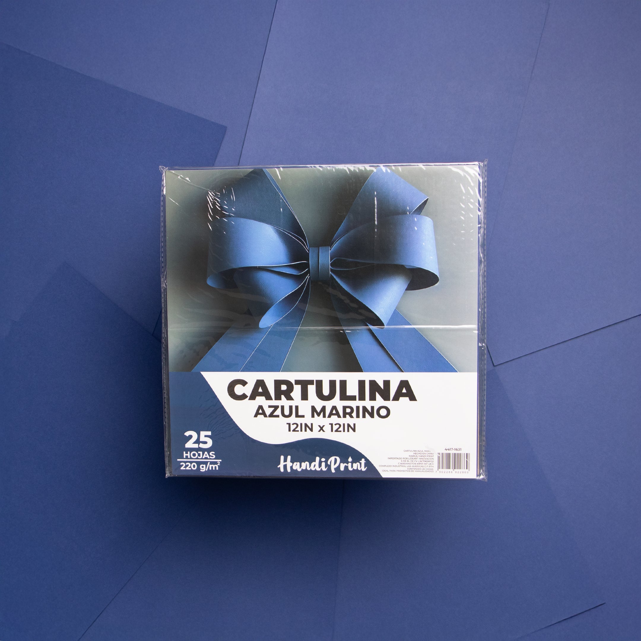Paquete De Cartulinas 12x12" 25 Pza Handi Print