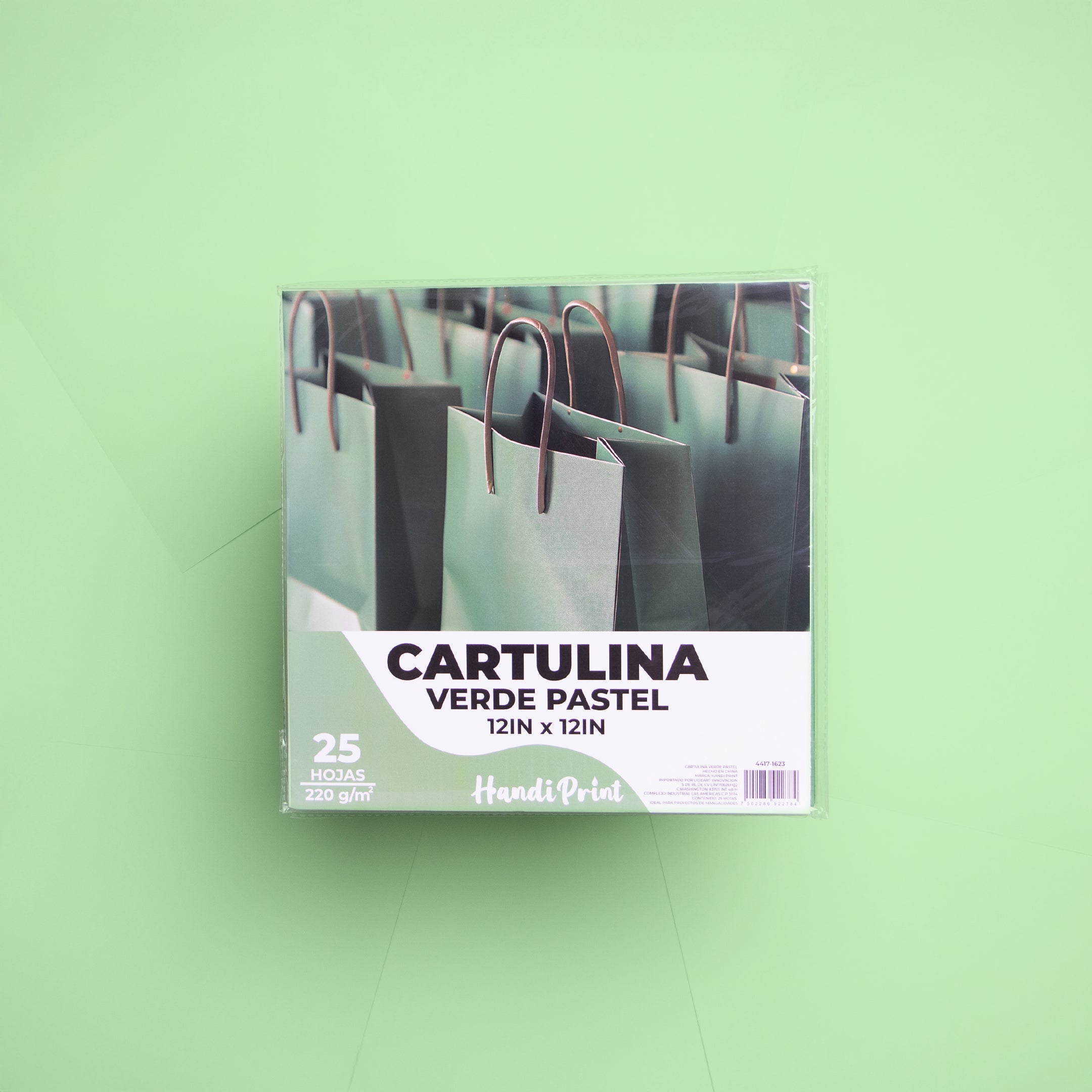Paquete De Cartulinas 12x12" 25 Pza Handi Print
