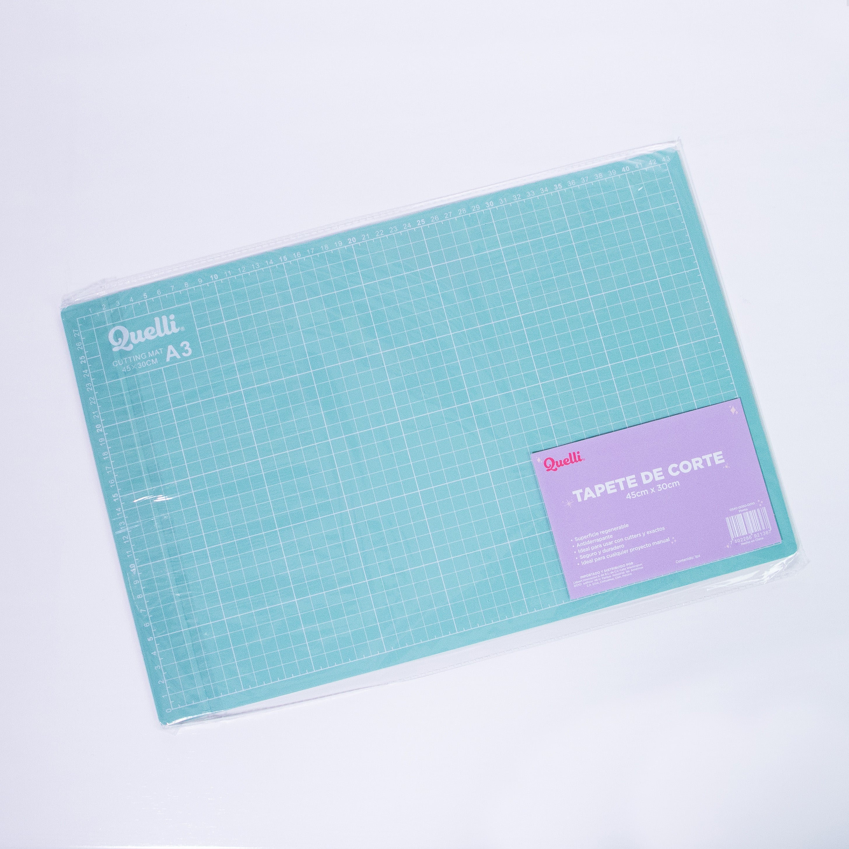 TAPETE DE CORTE MENTA 45X30CM QUELLI