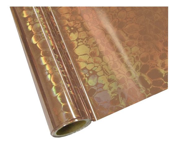 Papel Foil Luminos Holográficos Craquelado Holográfico Oro