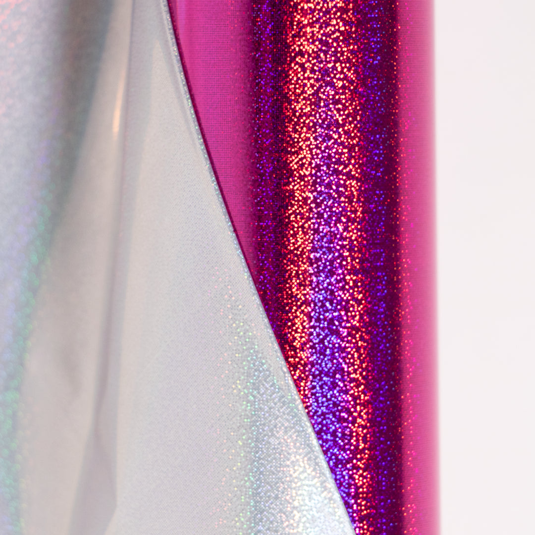 Foil Para Impresión Láser Luminos RL 12.5" x 3 Mts Glitter Rosa Metálico