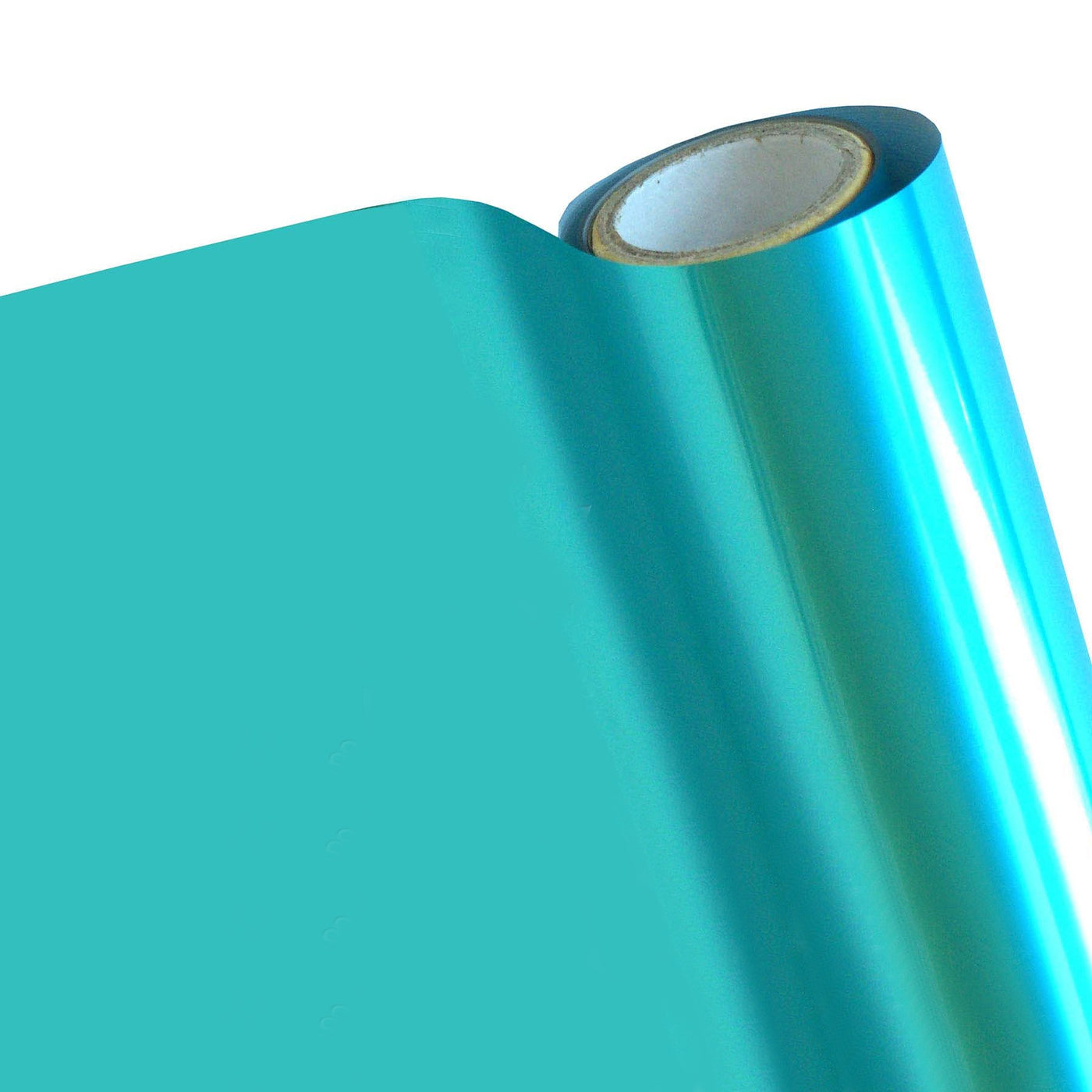 Papel Foil Luminos Holográficos Azul Caribe