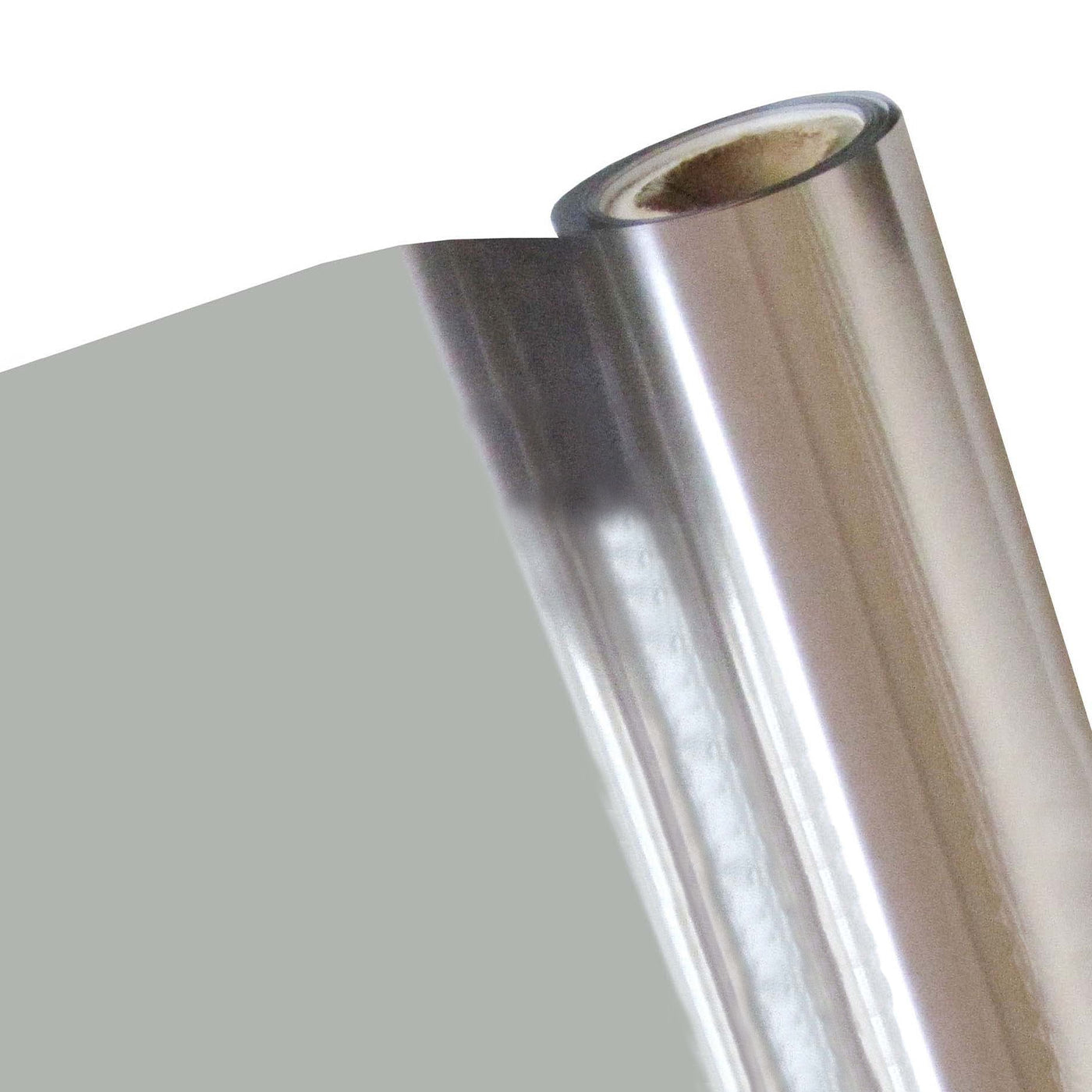 Papel Foil Luminos Holográficos Plata Liso